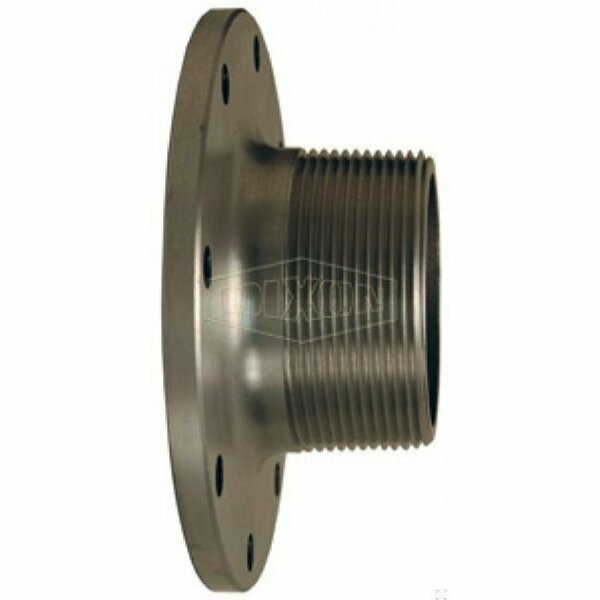 Dixon 4 in TTMA FLANGE x 3 in STD MALE NPT ALUM OAL TTF4AL-3MT